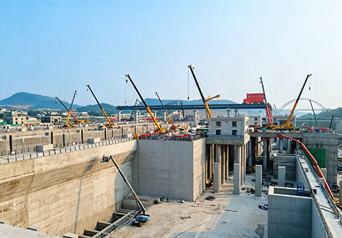 绿色配电“核心引擎”就位：海鸿非晶干变全面护航平陆运河船闸系统