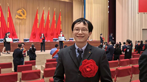 海鸿电气梁庆宁被授予“广东省优秀共产党员”称号